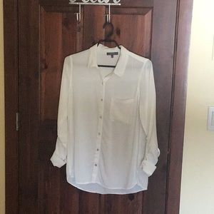 White Rayon Blouse